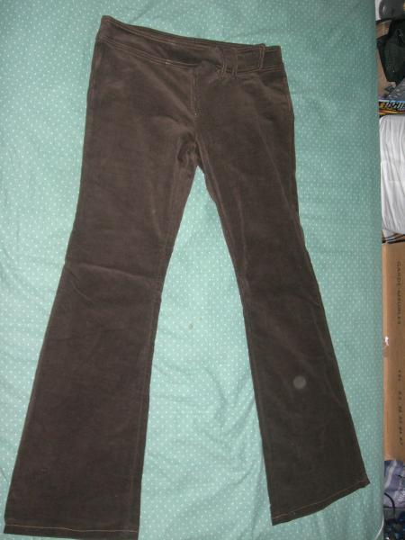 Pantalon velour marron